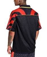 Puma Men's Road to Unity Allover Print Collared T-Shirt