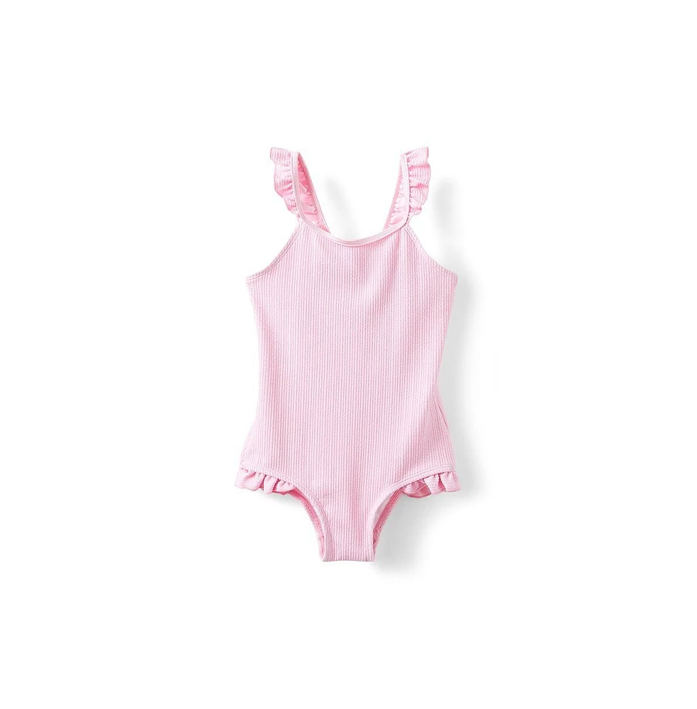 Cotton On Girls Little/Big Heather One Piece