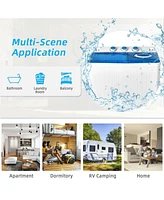 26 lbs Semi-Automatic Twin Tub Washing Machine with Drain Pump