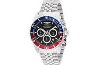 Invicta Men's Pro Diver Quartz Chronograph Black Dial Watch