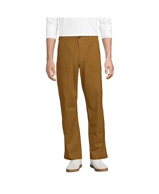 Lands' End Mens Knockabout Herringbone Work Pant