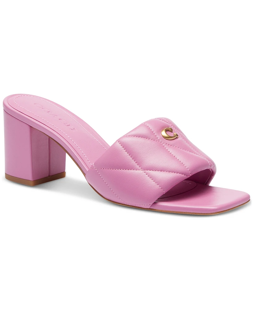 Coach Women's Holly Block-Heel Sandals