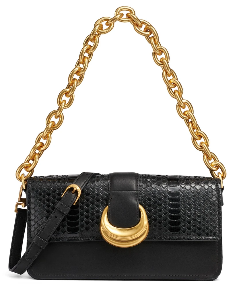 Donna Karan New York Valley Stream Skipper Snake Shoulder Bag