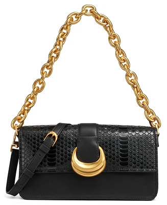 Donna Karan New York Valley Stream Skipper Snake Shoulder Bag