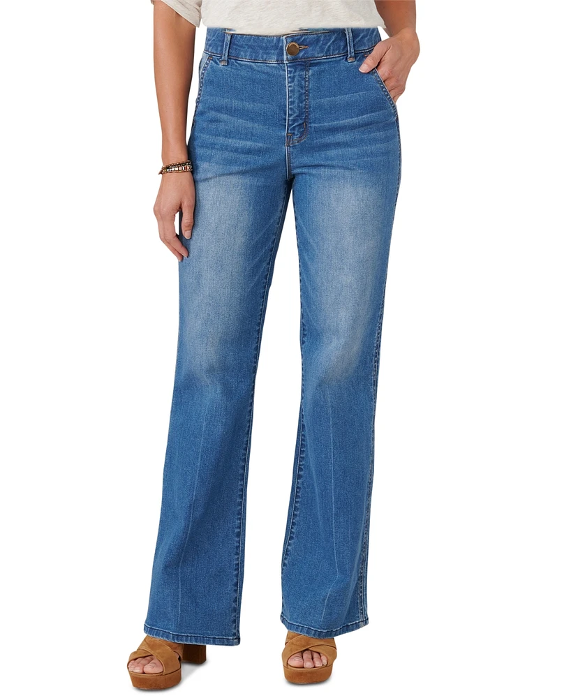 Democracy Women's "Ab" Solution High-Rise Bootcut Jeans