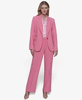 Karl Lagerfeld Paris Women's Single-Button Blazer