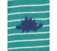 Carter's Baby Boys Cotton Short-Sleeve Snap-Up Romper