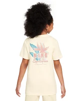 Nike Sportswear Big Kids Cotton Short-Sleeve Crewneck Graphic T-Shirt