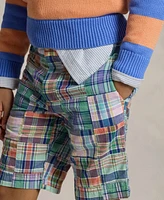 Polo Ralph Lauren Big Boys Patchwork Madras Shorts
