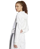 adidas Women's The Essentials Relaxed Hooded Track Jacket