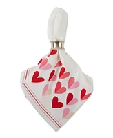 Design Imports Valentine's Day Napkin, Set of 6