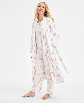 Charter Club Women's Cotton Printed Mother's Day Robe, Exclusively at Macy's