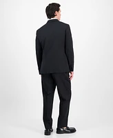 Calvin Klein Men's Slim-Fit Italian Wool Solid Suit
