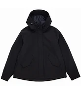 Rokka&Rolla Women's Water-Resistant Hooded Jacket