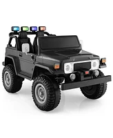 12V 2-Seat Licensed Kids Ride On Toyota FJ40 Car with 2.4G Remote Control