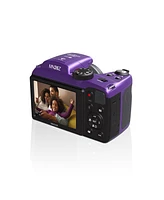 Minolta Minolta ProShot MN26Z 20 Mp Digital Camera w/26x Optical Zoom and Fhd Video (Purple)