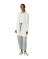 Soia & Kyo Womens Benela Mid-Thigh-length Sustainable Coatigan With Lapels