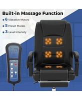 Massage Adjustable Executive Chair 400 Lbs Big & Tall Office Chair