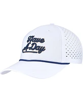 Breezy Golf Men's White The Players Have A Day Rope Hat