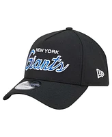 New Era Men's Black New York Giants Smith 9FORTY Adjustable Hat