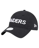 New Era Women's Black Las Vegas Raiders Cece 9TWENTY Adjustable Hat