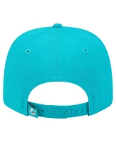 New Era Men's Aqua Miami Dolphins 9SEVENTY Stretch-Snap Hat