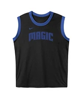 Nike Preschool Black Orlando Magic Mesh Tank Top and Shorts Set