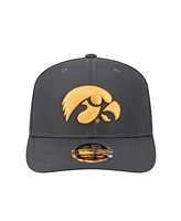 New Era Men's Charcoal Iowa Hawkeyes 9SEVENTY Stretch-Snap Hat