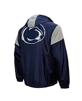 Mitchell & Ness Men's Navy Penn State Nittany Lions Team 3.0 Anorak Half-Zip Hoodie Sweatshirt
