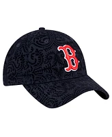 New Era Women's Navy Boston Red Sox Flair 9TWENTY Adjustable Hat