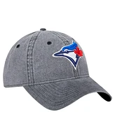 New Era Men's Black Toronto Blue Jays Rugged Team 9TWENTY Adjustable Hat