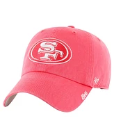 '47 Brand Women's Scarlet San Francisco 49ers Luminance Cheer Clean Up Adjustable Hat