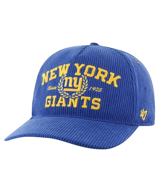 '47 Brand Men's Royal New York Giants Letterman Hitch Adjustable Hat