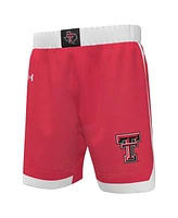 Under Armour Men's Red Texas Tech Raiders Replica Basketball Shorts