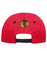 Outerstuff Baby Boys and Girls Red Chicago Blackhawks My First Tail Sweep Slouch Flex Hat