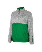 Colosseum Men's Gray Oregon Ducks John Half-Zip Jacket