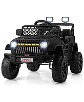 12V Kids Ride on Truck Car with Parental Remote and Music Player