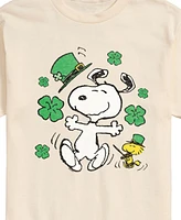 Airwaves Men's Peanuts St Patrick's Day Short Sleeve T-Shirt