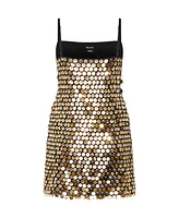 Plus Mini Disco Dress