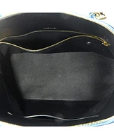 Pre-Owned Balenciaga Medium Logo Ville Bag Leather