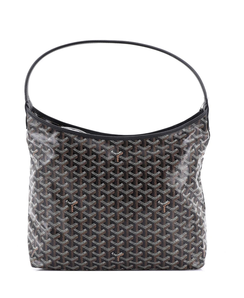 Pre-Owned Goyard Boheme Hobo Coated Canvas