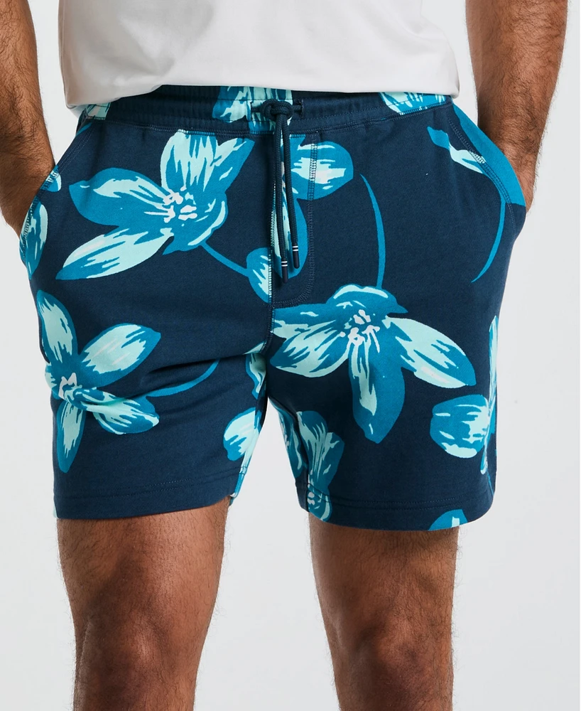 Original Penguin Men's Floral Print French Terry Shorts