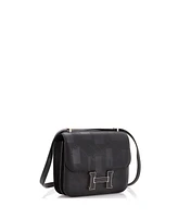 Pre-Owned Hermes 18 Constance Bag Limited Edition On A Summer Night Printed Sombrero
