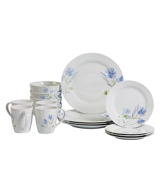 Tabletops Unlimited Wildflower 16-Pc. Dinnerware Set, Service for 4