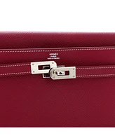 Pre-Owned Hermes Long Kelly Wallet Epsom