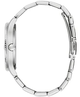Caravelle Men's Classic Stainless Steel Bracelet Watch 41mm
