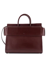 Pre-Owned Givenchy Medium Horizon Satchel Leather
