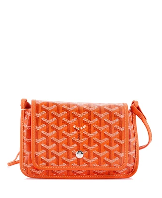 Pre-Owned Goyard Plumet Clutch Wallet Coated Canvas