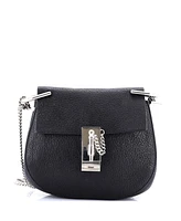 Pre-Owned Chloe Mini Drew Crossbody Bag Leather