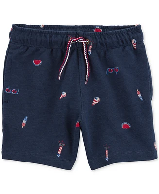 Carter's Toddler Boys Cotton 4th Of July Pull-On Shorts